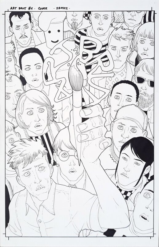 Martin Morazzo, W. Maxwell Prince, Art Brut (The Electric Sublime) - Original Cover
