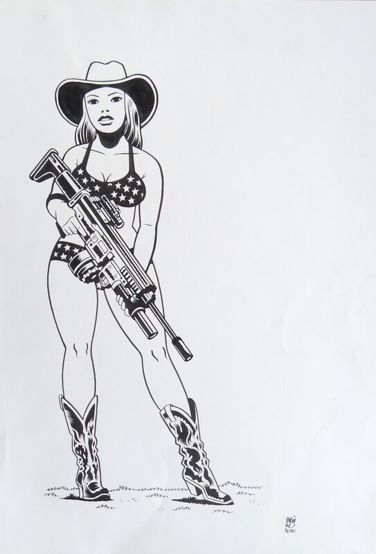 Brüno, L'homme qui tua Chris Kyle - Ex-libris 
