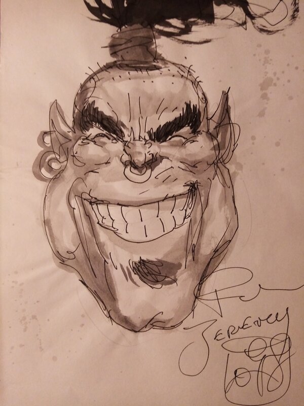 Olivier Ledroit, Chroniques de la lune noire Gorghor Bey - Sketch