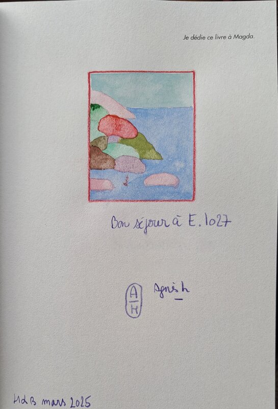 E.1027 par Agnès Hostache - Dédicace