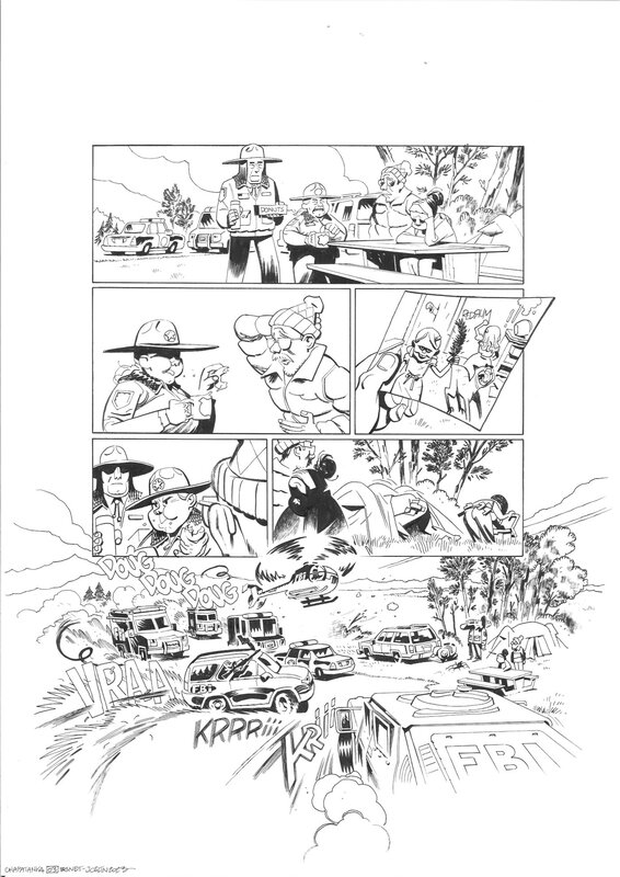 For sale - Jocelyn Joret - Chapatanka p. 05 - Comic Strip