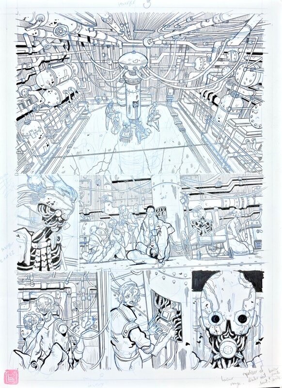 Mathieu Bablet, Carbone & Silicium - page 236 - Planche originale