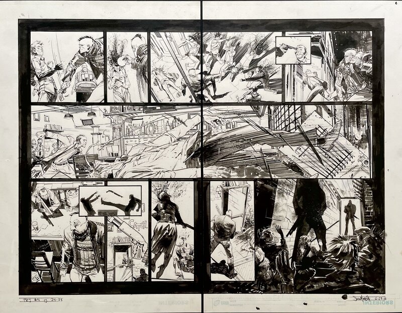Punk Rock Jesus par Sean Murphy - Planche originale