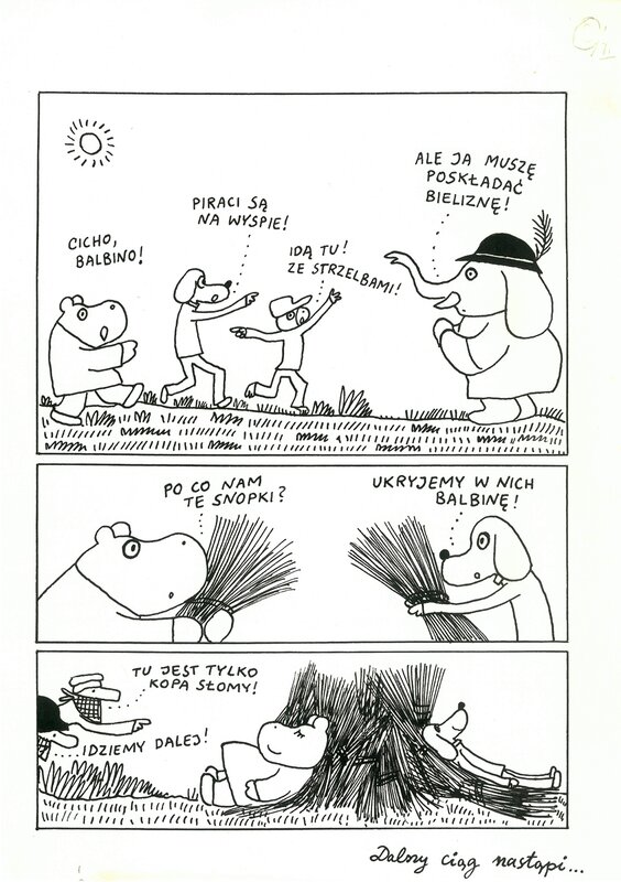 Gucio i Cezar par Bohdan Butenko - Planche originale