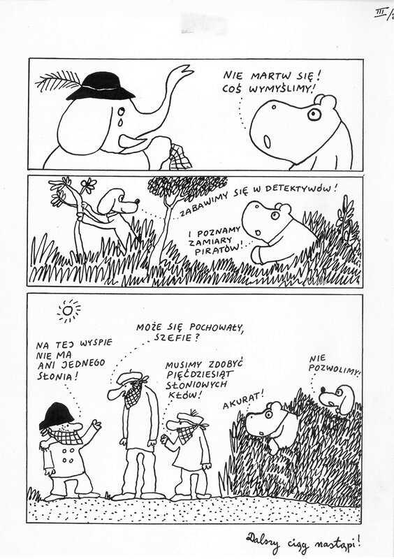 Gucio i Cezar par Bohdan Butenko - Planche originale