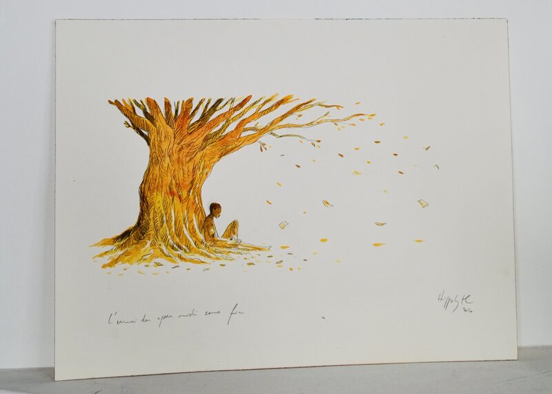 For sale - Hippolyte, Planche originale - L'Ennui des après-midi sans fin - Comic Strip