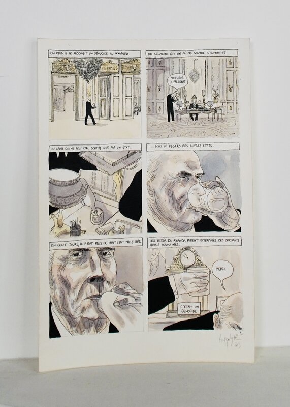 For sale - Hippolyte, Planche originale - La Fantaisie des dieux - Comic Strip