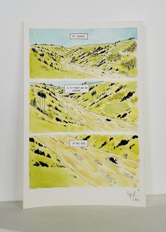 For sale - Hippolyte, Planche originale - La Fantaisie des dieux - Comic Strip