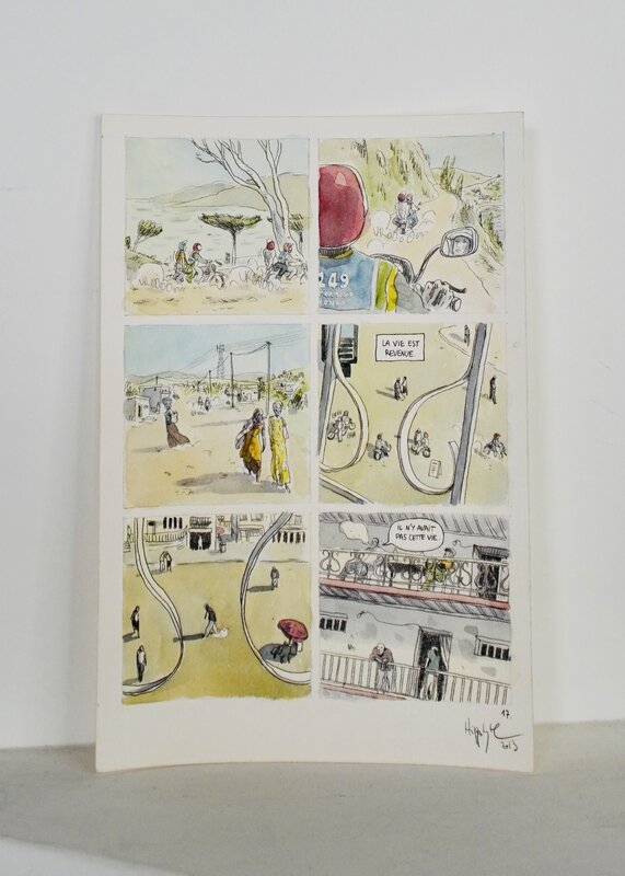 For sale - Hippolyte, Planche originale - La Fantaisie des dieux - Comic Strip