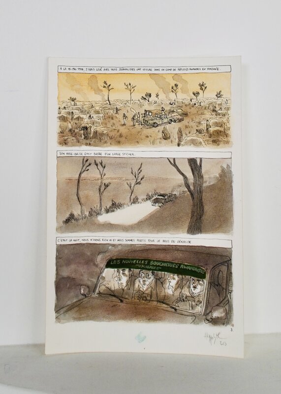 For sale - Hippolyte, Planche originale - La Fantaisie des dieux - Comic Strip