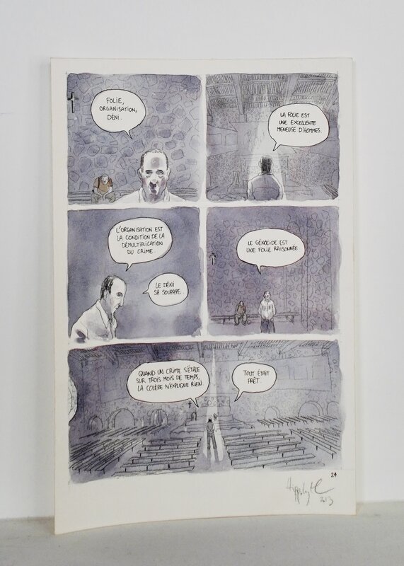 For sale - Hippolyte, Planche originale - La Fantaisie des dieux - Comic Strip