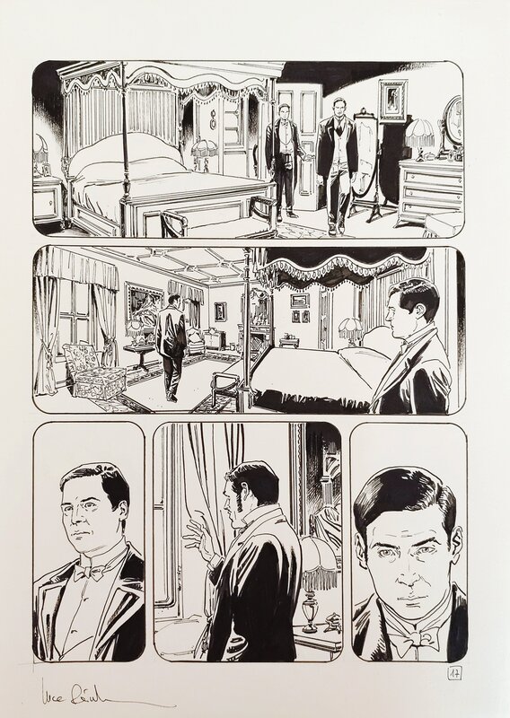 Luca Raimondo, Thomas Carnacki - T2 - planche 17 - Planche originale