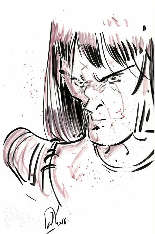Conan by Pierre Alary - Sketch