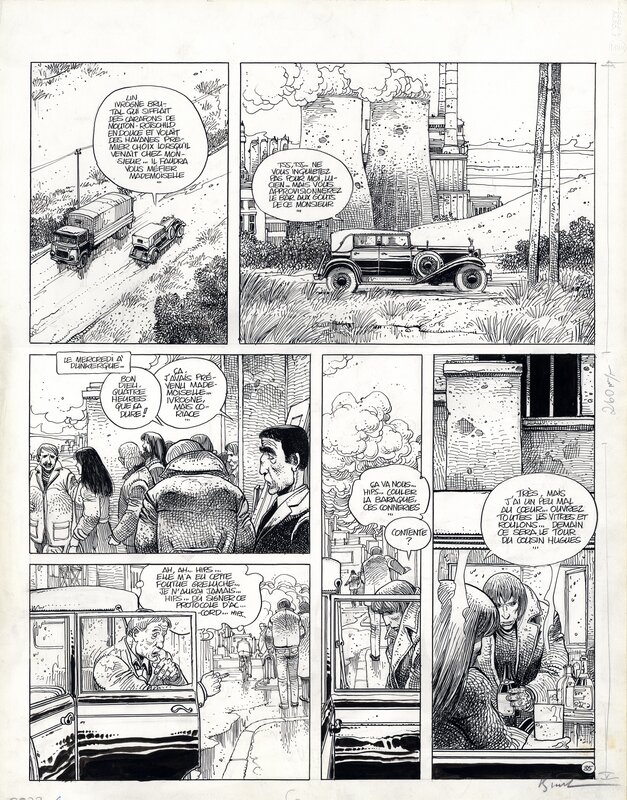 Enki Bilal, Pierre Christin, La ville qui n'existait pas - Comic Strip