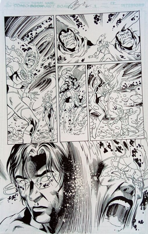 Yildiray Çinar, Marlo Alquiza, Joe Harris, Fury of the Firestorm - Comic Strip
