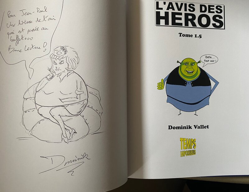 Dominik Vallet, illustration originale, 