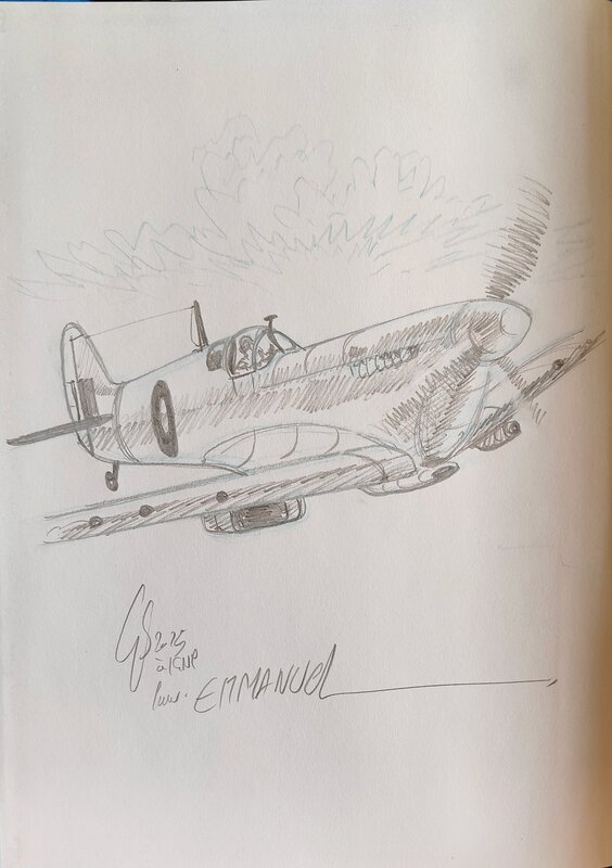 Spitfire 2025Mars23 by Christophe Gibelin - Sketch
