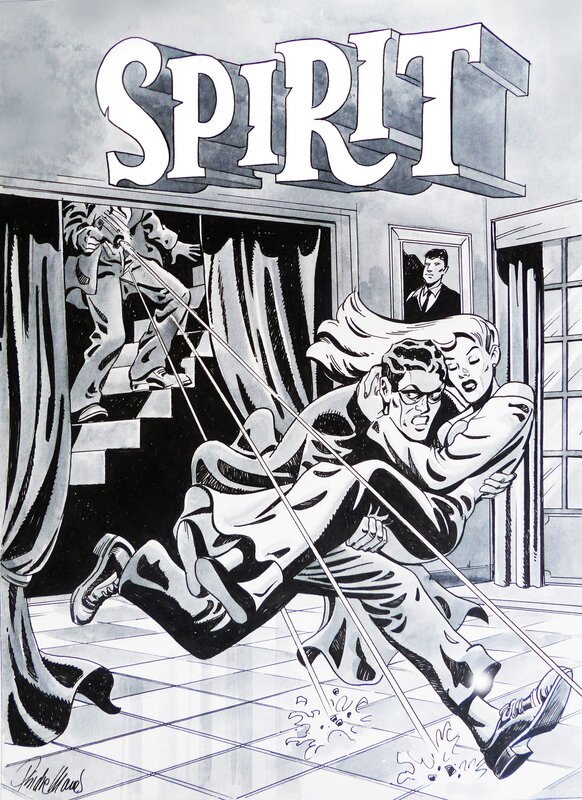 The Spirit by Isidre Monés, Will Eisner - Original Cover