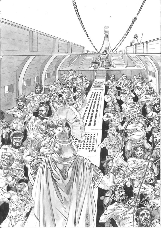En vente - B-Gnet - 1ère version couverture Fluide Glacial n°539 - Illustration originale