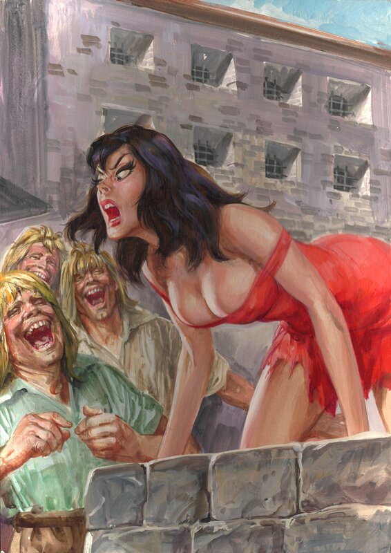 For sale - Averardo Ciriello, Lucifera #170 [Razza di bastardo] dernier couverture - Original Cover