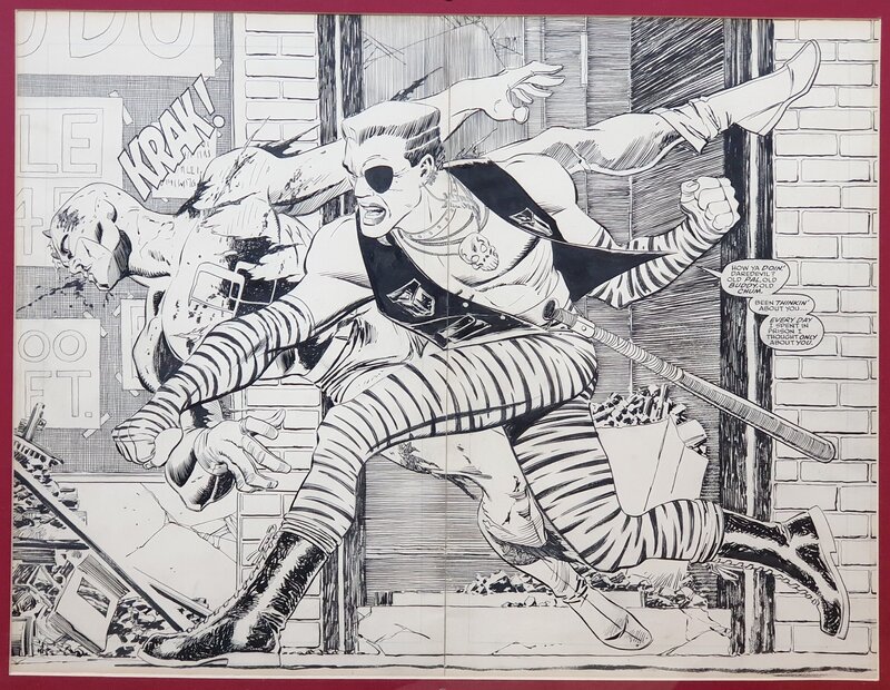 Daredevil & Ammo by John Romita Jr, Al Williamson - Comic Strip