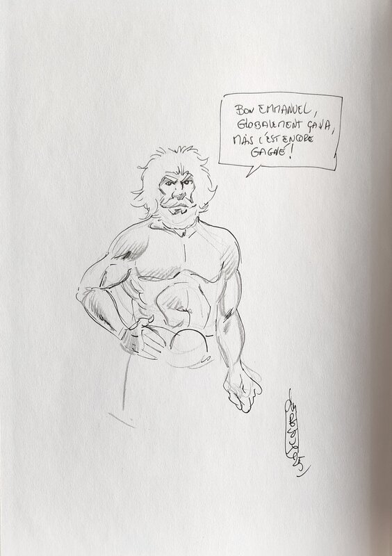 Benoît Du Peloux, Le grand châtiment T.2 2025Mar23 - Sketch