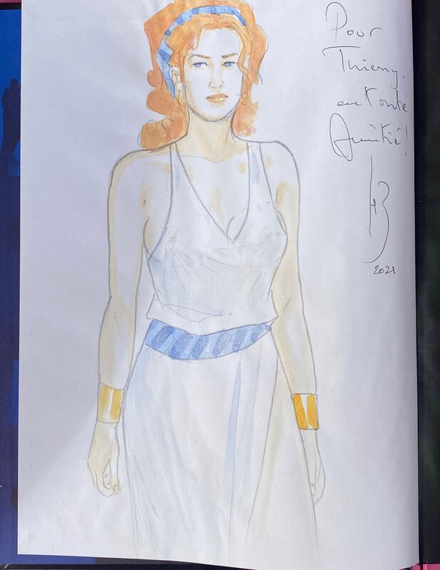 Henri Reculé, illustration originale, Cassio, 