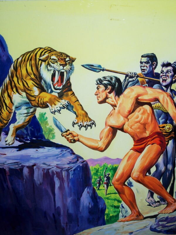 Dino Busett, Tarzan of the Apes #94 Cover - Original Cover