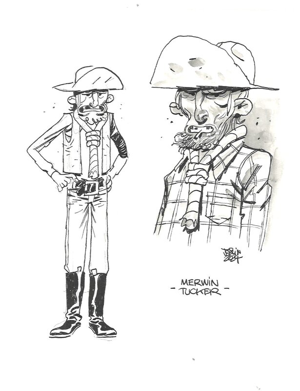 For sale - Jocelyn Joret - Merwin Tucker - Original Illustration