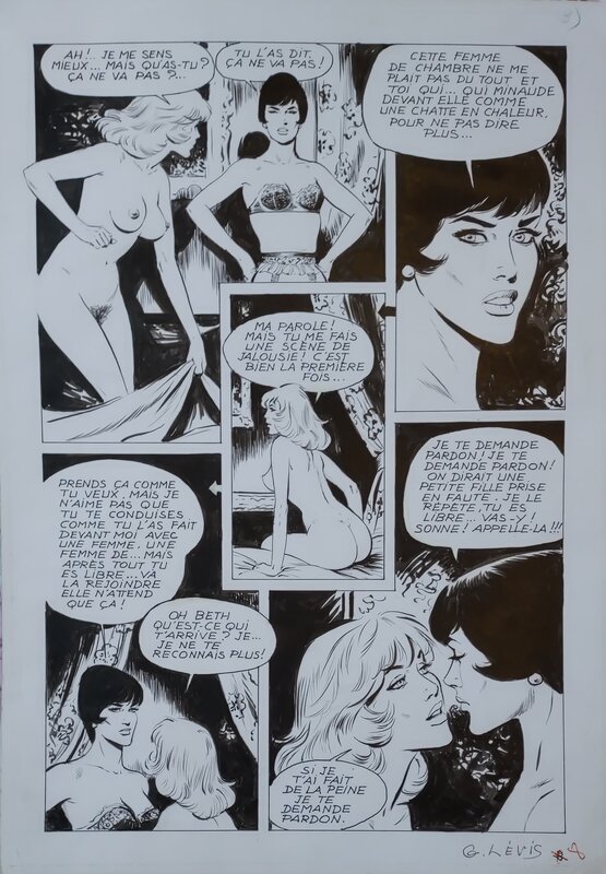 Georges Lévis, Liz et Beth T4 La dispute - Comic Strip