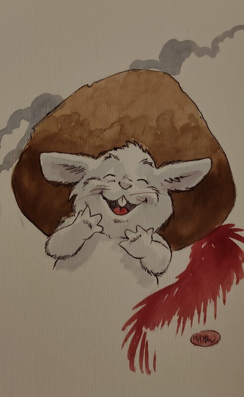 For sale - Masbou Eusèbe - Original Illustration
