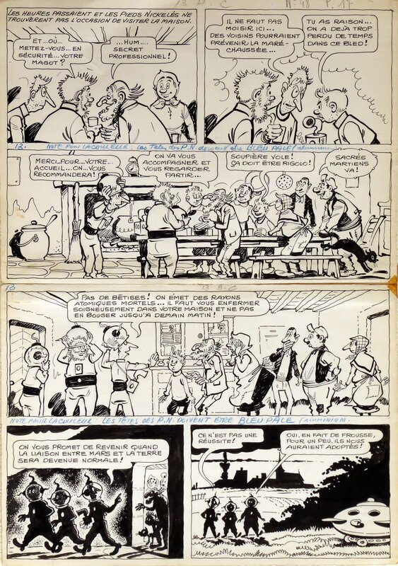 Les Pieds Nickelés by René Pellos, Roland De Montaubert - Comic Strip
