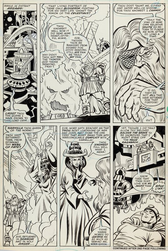 Thor - T288 p5 by Keith Pollard, Chic Stone - Comic Strip
