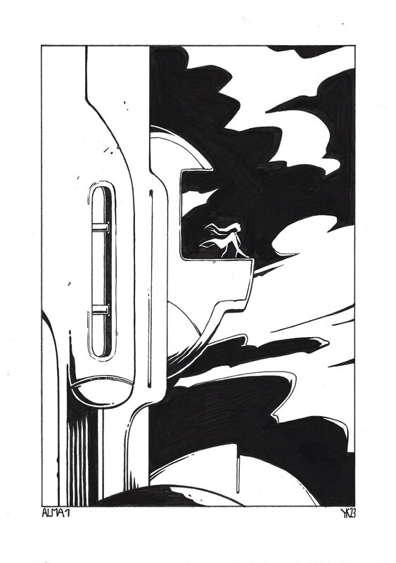 Yoann Kavege, Fantasy - Alma - Planche 1 - Comic Strip