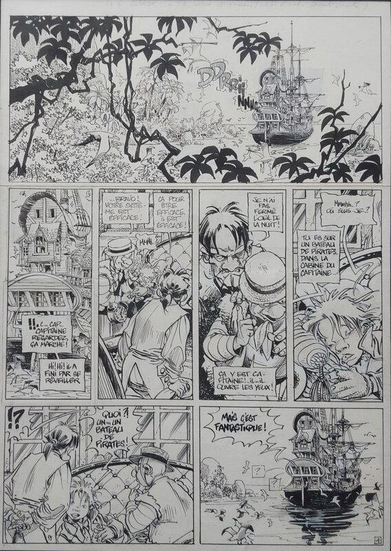 Opikanoba par Régis Loisel - Planche originale