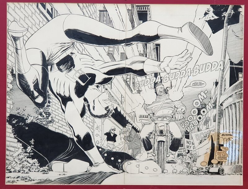 John Romita Jr., Al Williamson, Dareevil & Bushwacker - Comic Strip