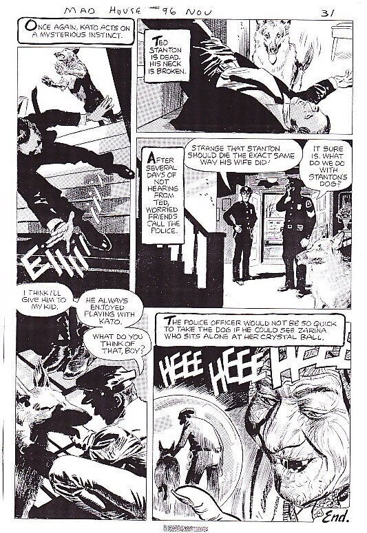 Doug Wildey, Mad House #96 Page 31 - Comic Strip