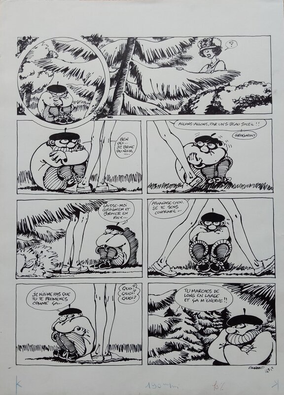 F'murrr - Le génie des Alpages - Planche originale