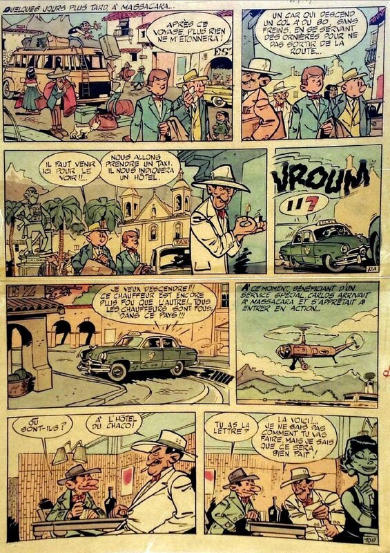 Maurice Tillieux, L’enfer de Xique-Xique - Gil Jourdan - Comic Strip