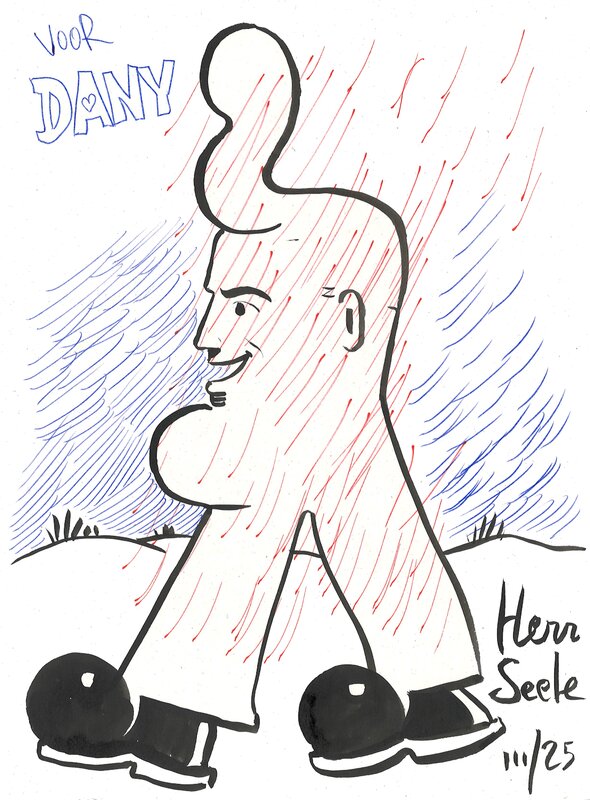 Cowboy Henk par Herr Seele, Kamagurka - Dédicace
