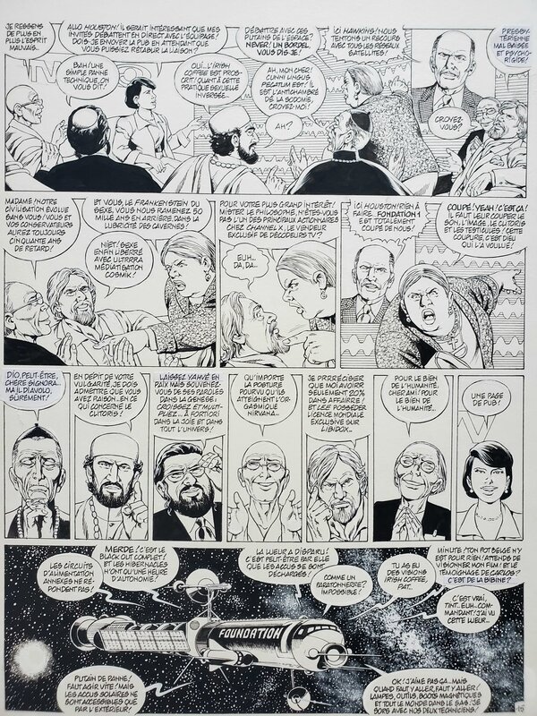 Jean-Yves Mitton, DEMAIN...MARS - FECONDATION - Comic Strip