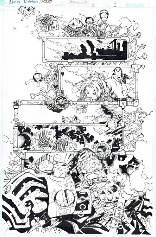 Steampunk 3 Pg 1 by Chris Bachalo, Richard Friend - Comic Strip