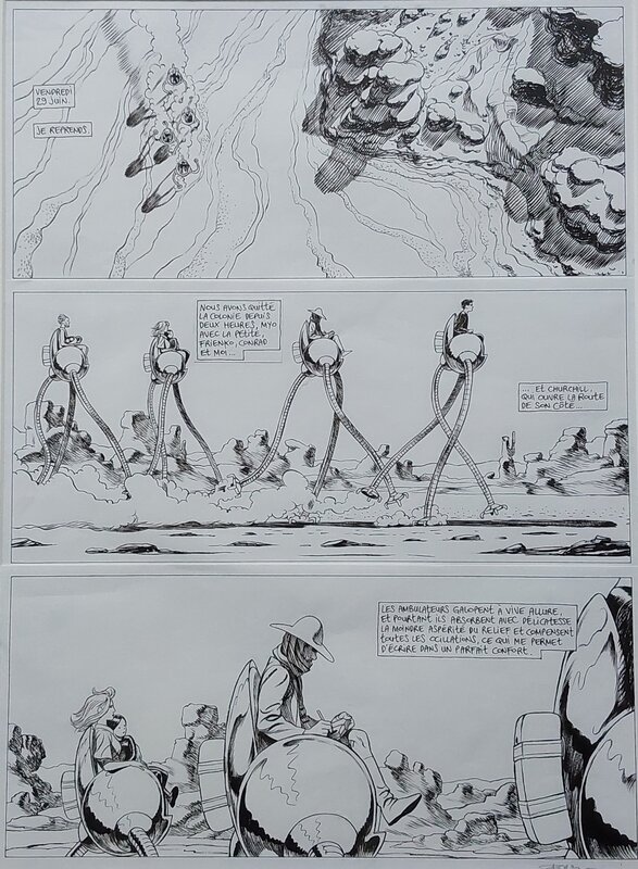 AÃMA by Frederik Peeters - Comic Strip