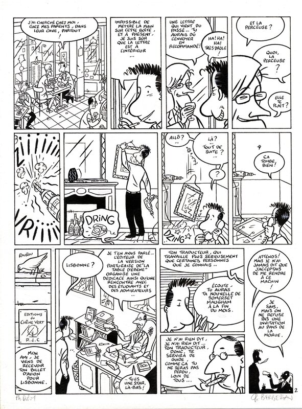 Philippe Dupuy, Charles Berberian, Monsieur Jean - Les Nuits les plus blanches - Comic Strip