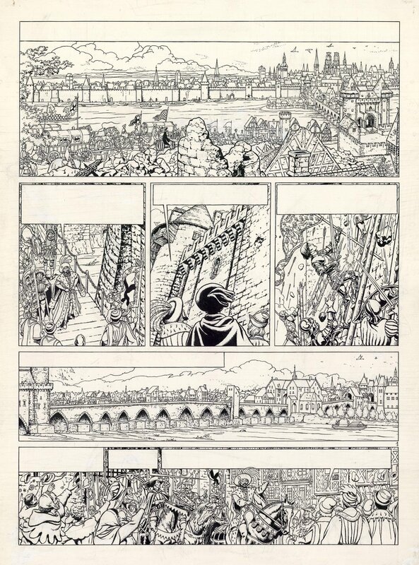 For sale - Jean Pleyers, Jhen - Le lys et l'ogre, Tome VI - Comic Strip