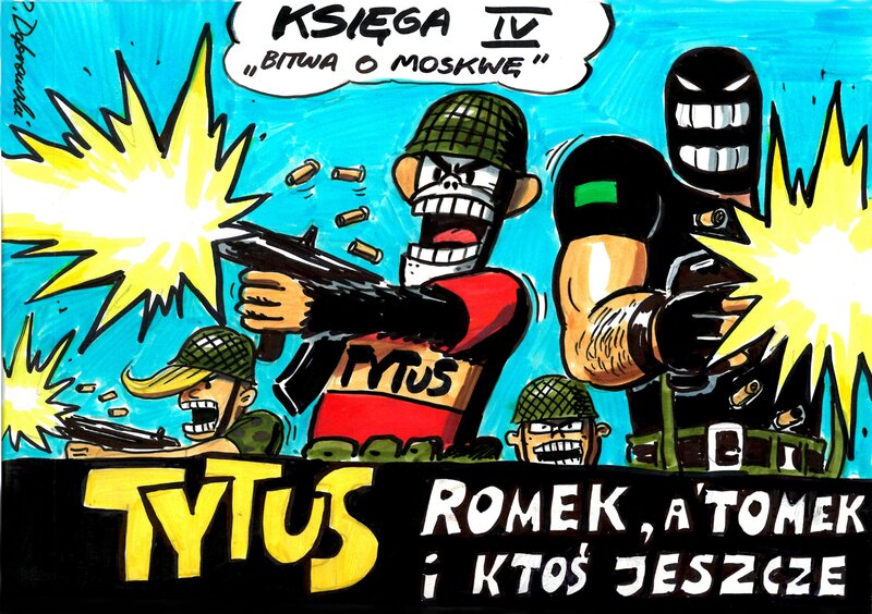 Ryszard Dąbrowski, Tytus, Romek et A'Tomek - Couverture originale