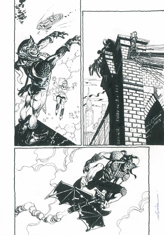 RM Guera, Heroes Reborn 2 Gigant Size #5 pg - Planche originale