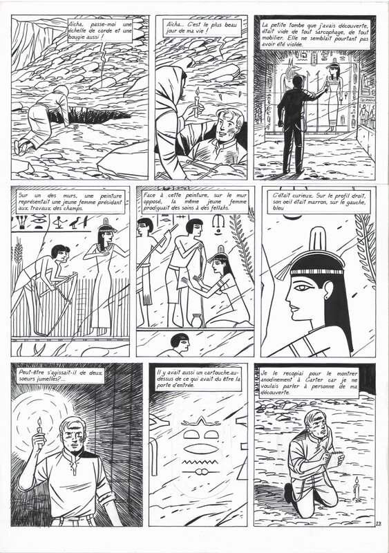 Ella Mahé - Tome 1 par André Taymans, Jean-François Charles - Planche originale
