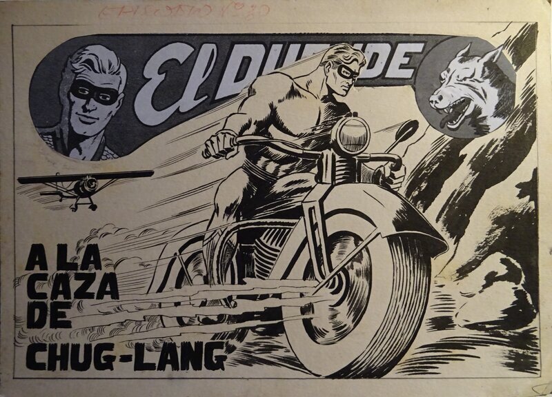 Francisco Jesus SERRANO, Vindex le Vengeur - El Duende - Original Cover