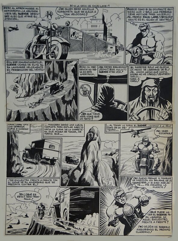 Francisco Jesus SERRANO, Vindex le Vengeur - El Duende - Comic Strip